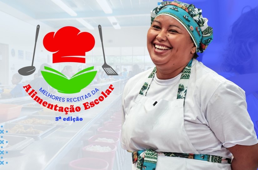 Concurso Melhores Receitas da Alimentação Escolar tem inscrições abertas até 27 de março