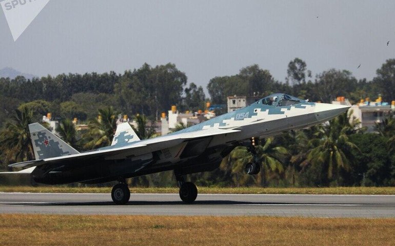 Rússia implementa sistema de IA em caça Su-57 que atuará como 2º piloto eletrônico