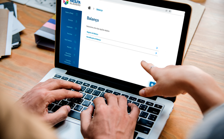 Portal Facilita Alagoas disponibiliza serviço para correção de balanço patrimonial