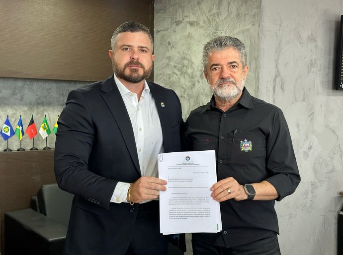 Delegado Thiago Prado se reúne com secretário de Segurança Pública e destaca importância da ampliação do videomonitoramento