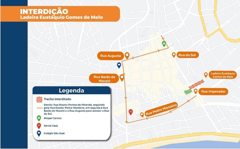 SMTT interdita ruas no dia 10 de abril para procissão anual do Domingo de Ramos
