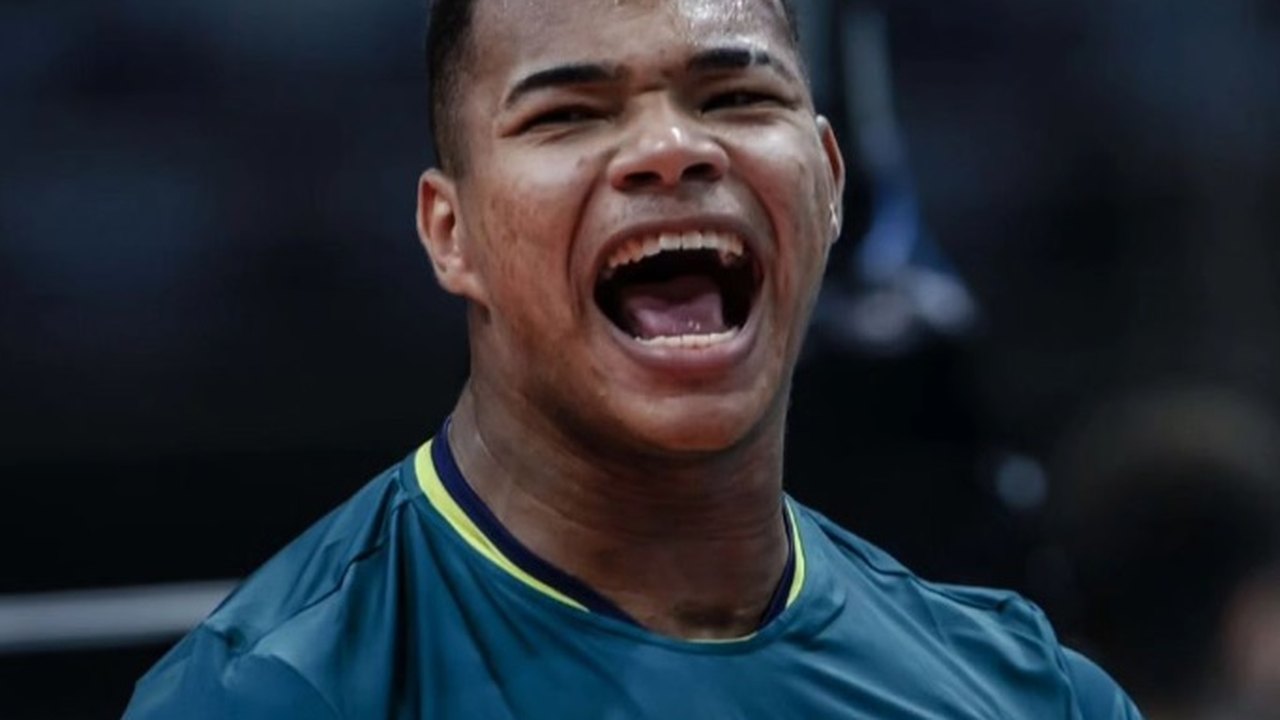Darlan, sensação da seleção de vôlei, quer 'se provar' no caminho até Paris-2024