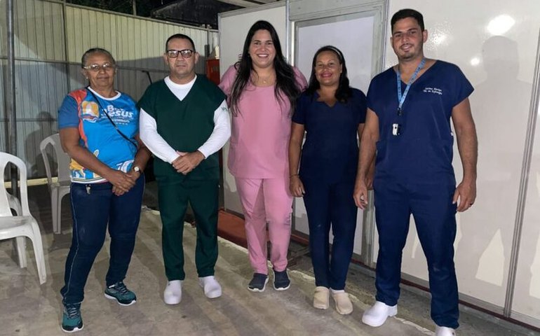 Estande da Secretaria de Saúde de Penedo garantiu 84% de resolutividade dos atendimento na festa de Bom Jesus