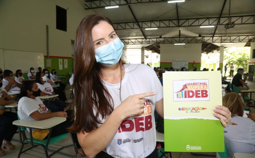 Marechal Supera IDEB: prefeito Cacau lança programa de incentivo ao Índice de Desenvolvimento da Educação Básica (IDEB)