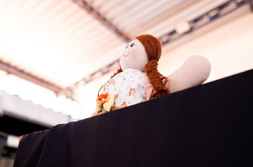 Teatro de Bonecos leva conscientização ambiental para estudantes da Escola Municipal Padre Pinho