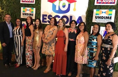 Escolas de Anadia são destaque em premiação realizada pela Secretaria de Estado da Educação  