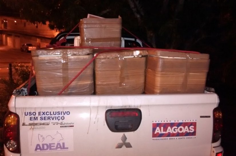 Adeal apreende mais de três toneladas de alimentos clandestinos