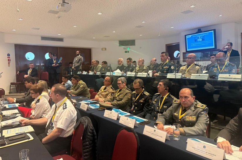 Comandante-geral da PM-AL participa de fórum internacional sobre câmeras corporais em Brasília