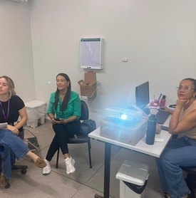 Equipe Multiprofissional promove ação sobre prontuário eletrônico na UBS Aliomar Lins