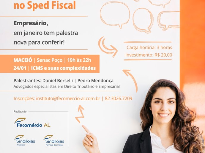Complexidades do ICMS serão debatidas em palestra no próximo dia 24