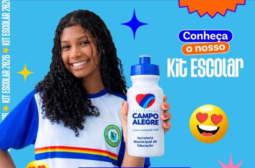 Prefeitura de Campo Alegre fará a entrega de kits escolares e fardamentos para alunos da rede municipal de ensino