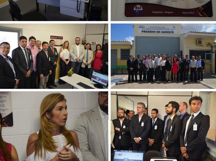 OAB Alagoas inaugura sala do advogado no Presídio do Agreste