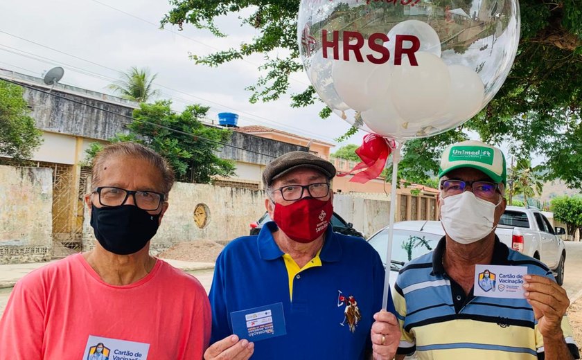 Hospital Regional Santa Rita vacina 100% dos seus colaboradores contra o COVID-19