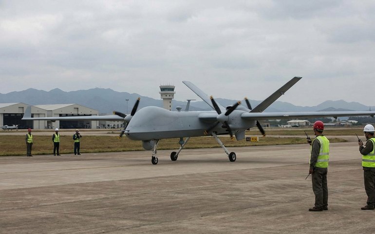 Drone chinês Jiutian realiza seu primeiro voo com sucesso