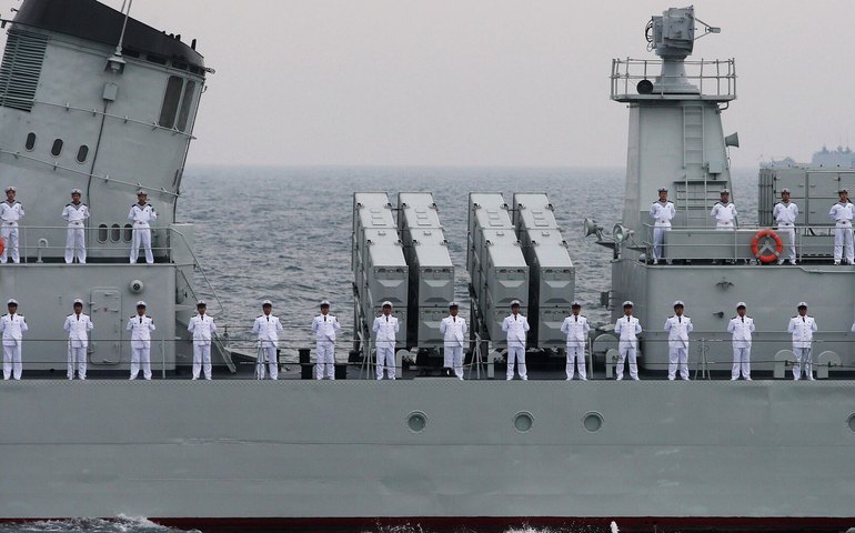China testa canhão naval de 155 mm e mira reforço da frota anfíbia, diz jornal