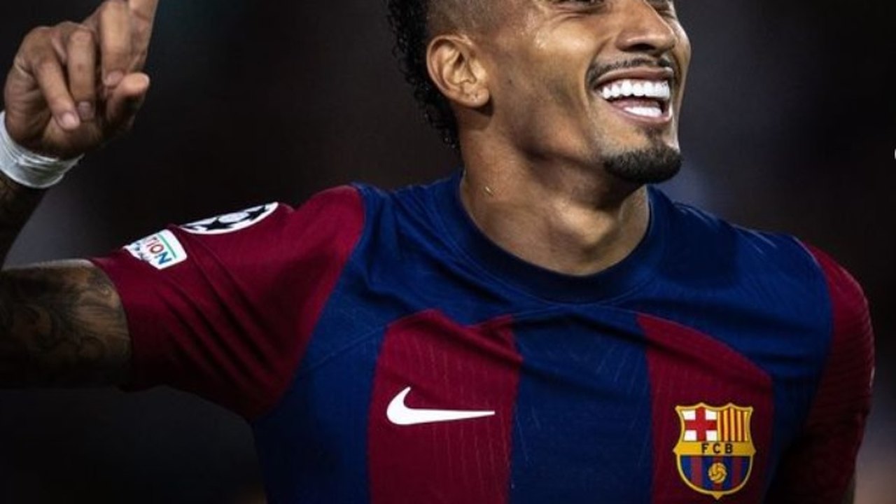 Barcelona confirma lesão na coxa e Raphinha fica em tratamento por até quatro semanas