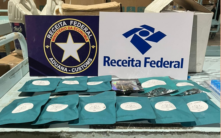 Receita Federal apreende maconha e peixes vivos em operação realizada em Maceió