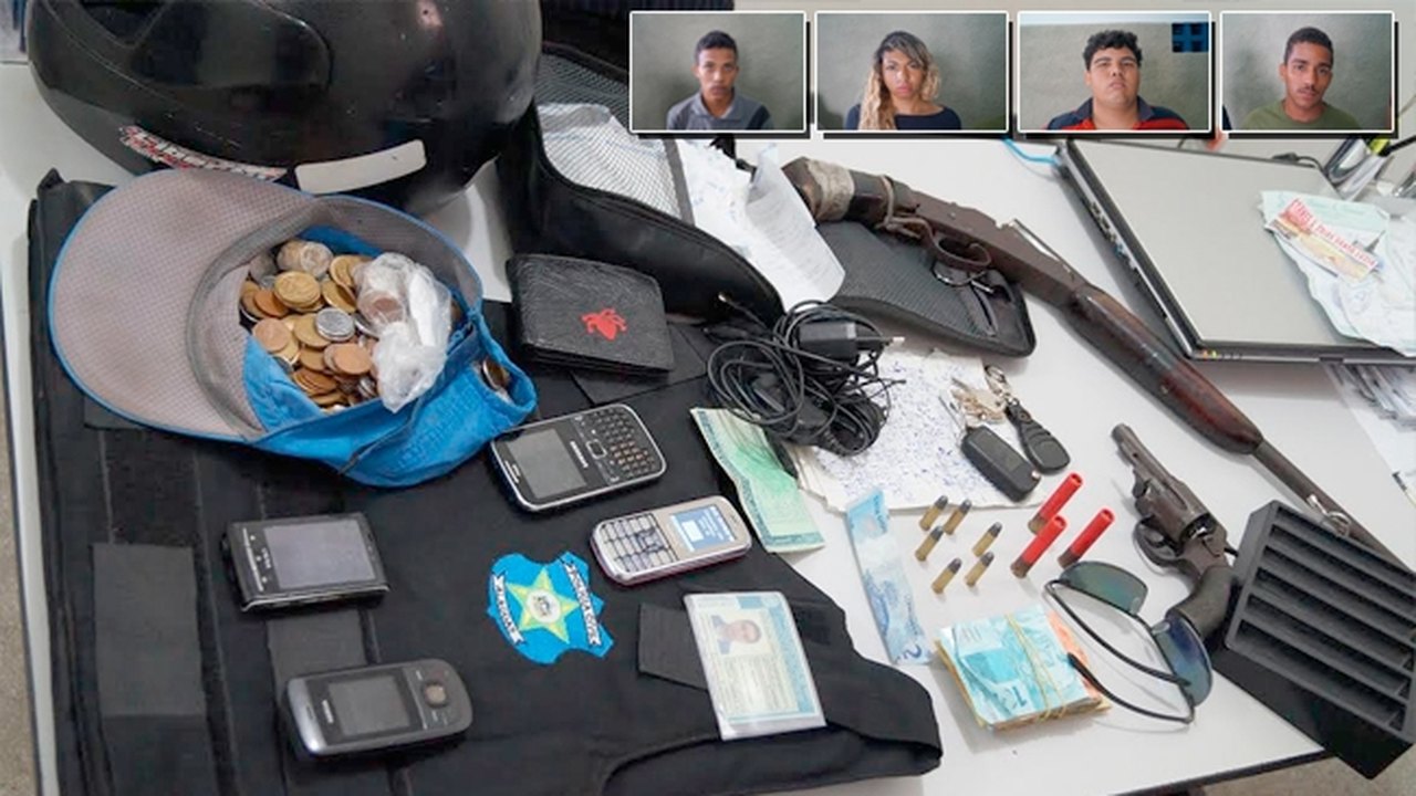 PC prende quadrilha após assalto a lotérica em Santa Luzia do Norte
