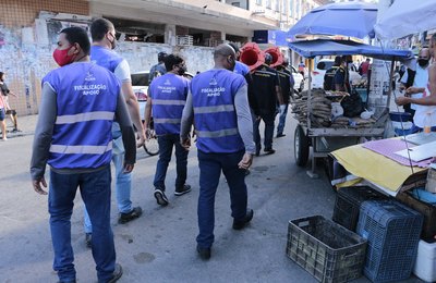 Convívio Social inicia alinhamento de ambulantes na Rua das Árvores