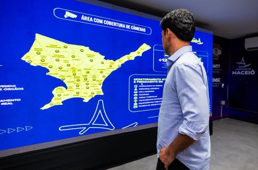 Rodrigo Cunha apresenta balanço do COI e anuncia ampliação do videomonitoramento em Maceió