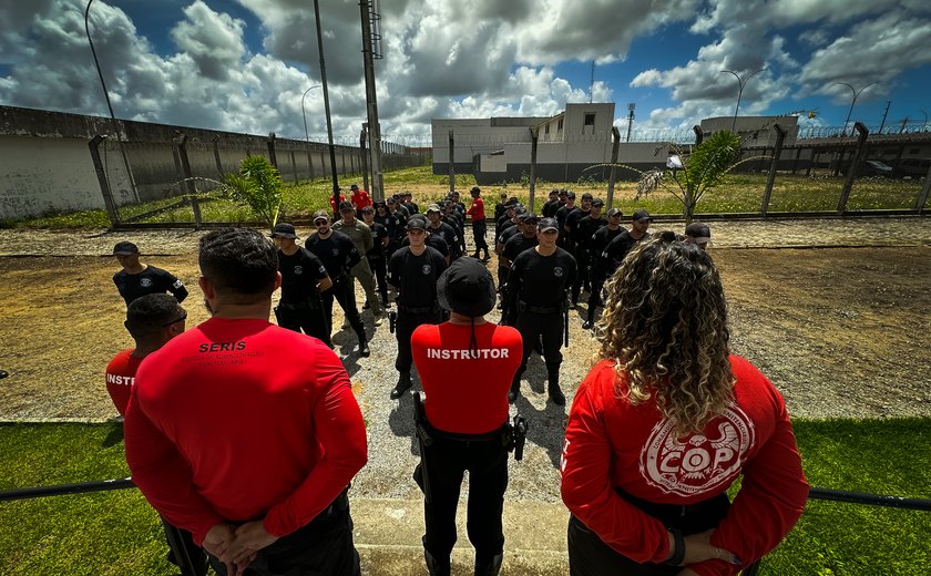 Policiais penais participam da 6ª edição do curso de Nivelamento Operacional