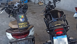 motos roubadasss / Foto: Reprodução: Foto SSP