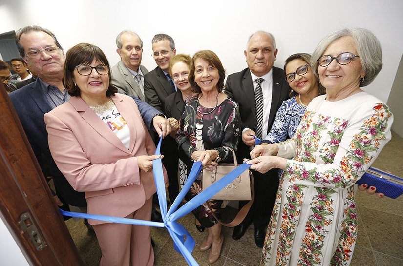 Presidente do TJ inaugura 'Sala Lilás' para enfrentamento à violência contra as mulheres