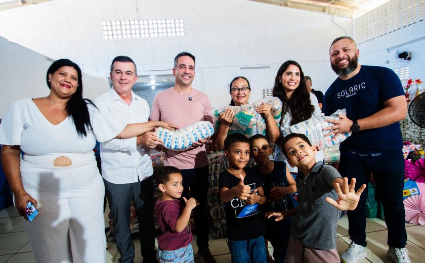 Mais de 300 famílias de Maceió são beneficiadas com doação de 2 toneladas de alimentos