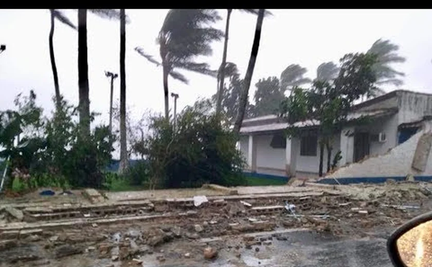 Inmet emite alerta de chuvas e ventos fortes 57 cidades de Alagoas