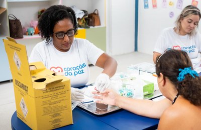 Corações da Paz nas Escolas conta com novos serviços a partir do próximo sábado (13)