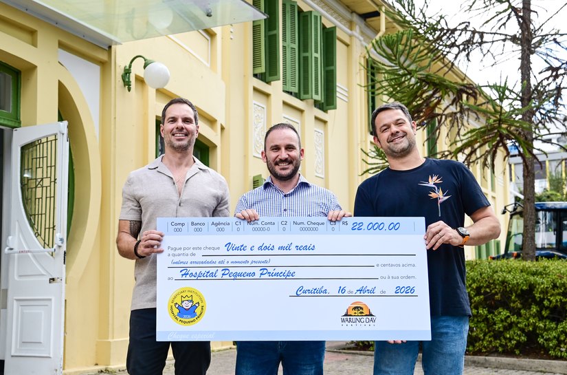 Warung Day Festival reforça compromisso social com doação ao Hospital Pequeno Príncipe