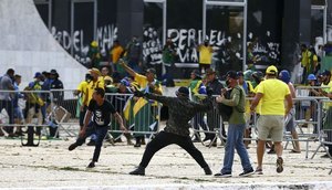 Polícia Federal deflagra operação para prender participantes de atos de vandalismo em Brasília / Foto: Foto: Marcelo Camargo/Agência Brasil