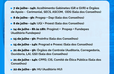 Ufal promove programação de acolhimento para novos diretores e vice-diretores