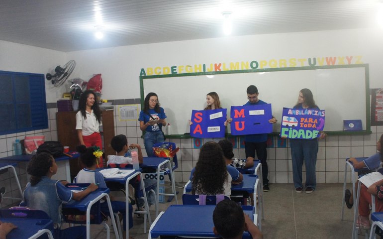 Educação em Saúde: Projeto do Samu contempla alunos de Escola Municipal em Maceió