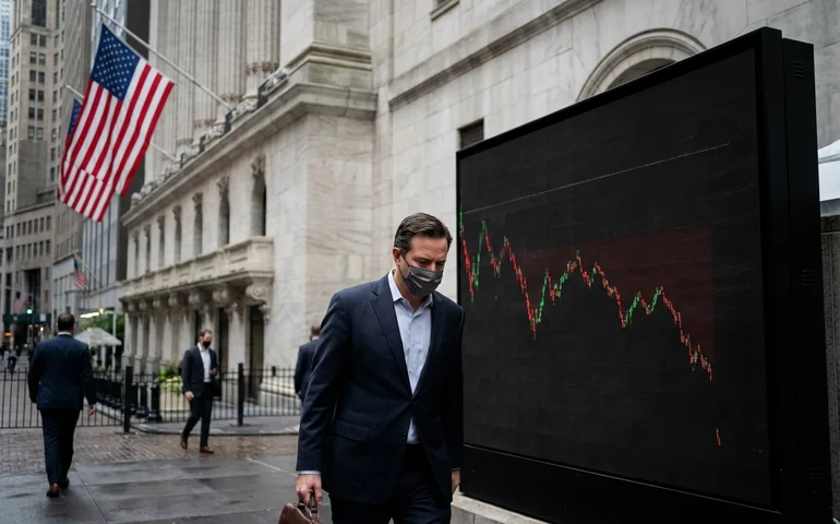 Bolsas de Nova York fecham em queda, pressionadas por ações de tecnologia