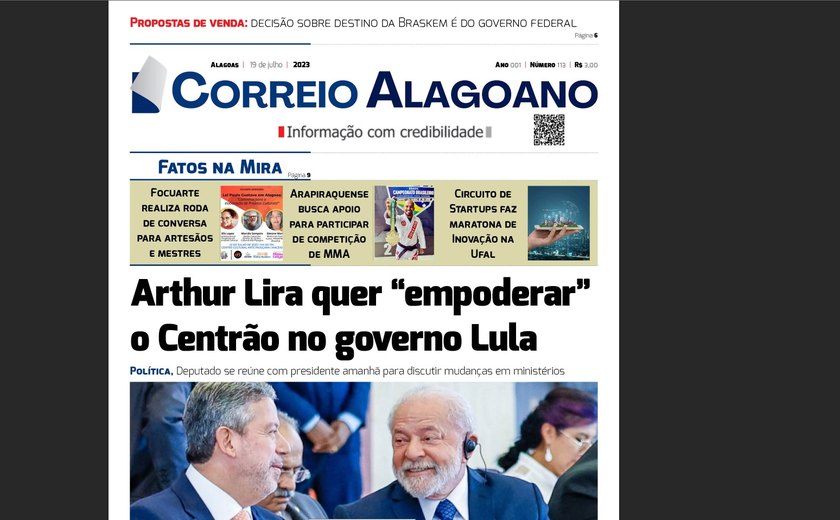 Arthur Lira quer “empoderar” o Centrão no governo Lula