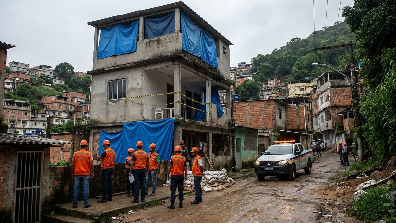 Rio registra 2,1 mil chamados por ameaça de desabamento em 2026; número já supera todo o ano passado