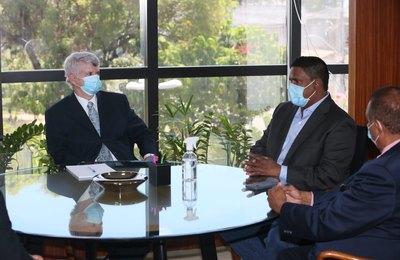 Governador em exercício, Klever Loureiro discute transferências interestaduais de presos