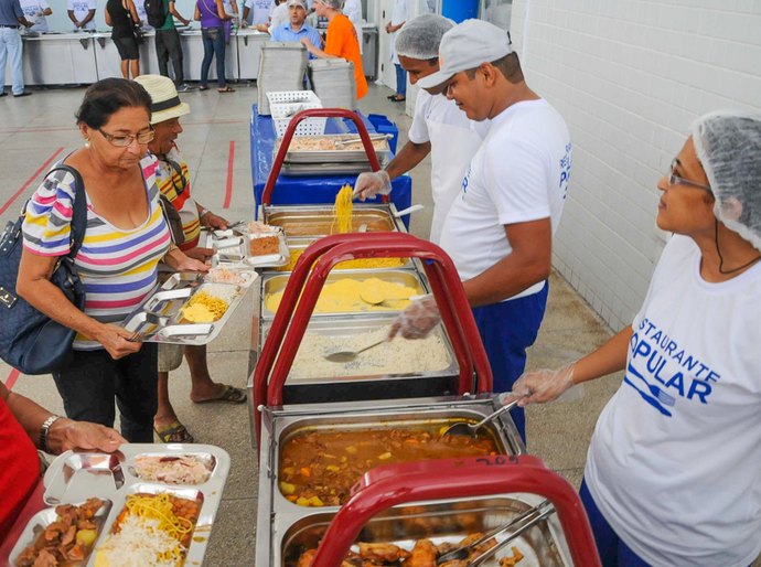 Restaurante Popular de Maceió fecha no feriado da Independência