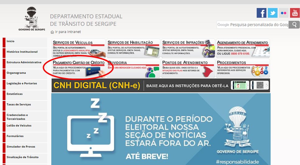 site detran