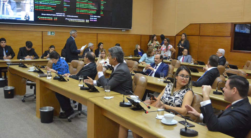 VOTAÇÃO ALESE / Foto: Jadilson Simões