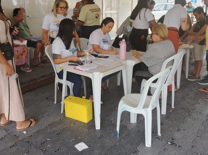 Olhar da Gente e Saúde da Gente levam atendimentos ao Tabuleiro do Martins
