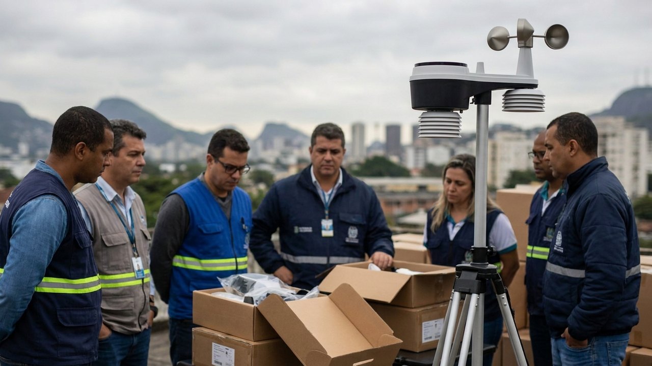 Novos sensores de ventania serão comprados para o Rio, afirma prefeitura