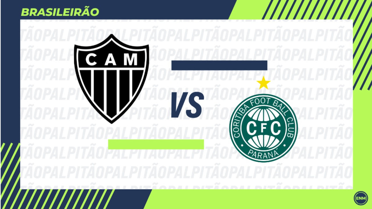 Atlético-MG x Coritiba: Retrospecto, escalções e onde assistir