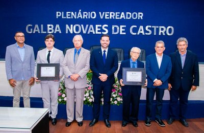 Câmara concede Título de Cidadão de Maceió a empresários José Guido e James Thorp