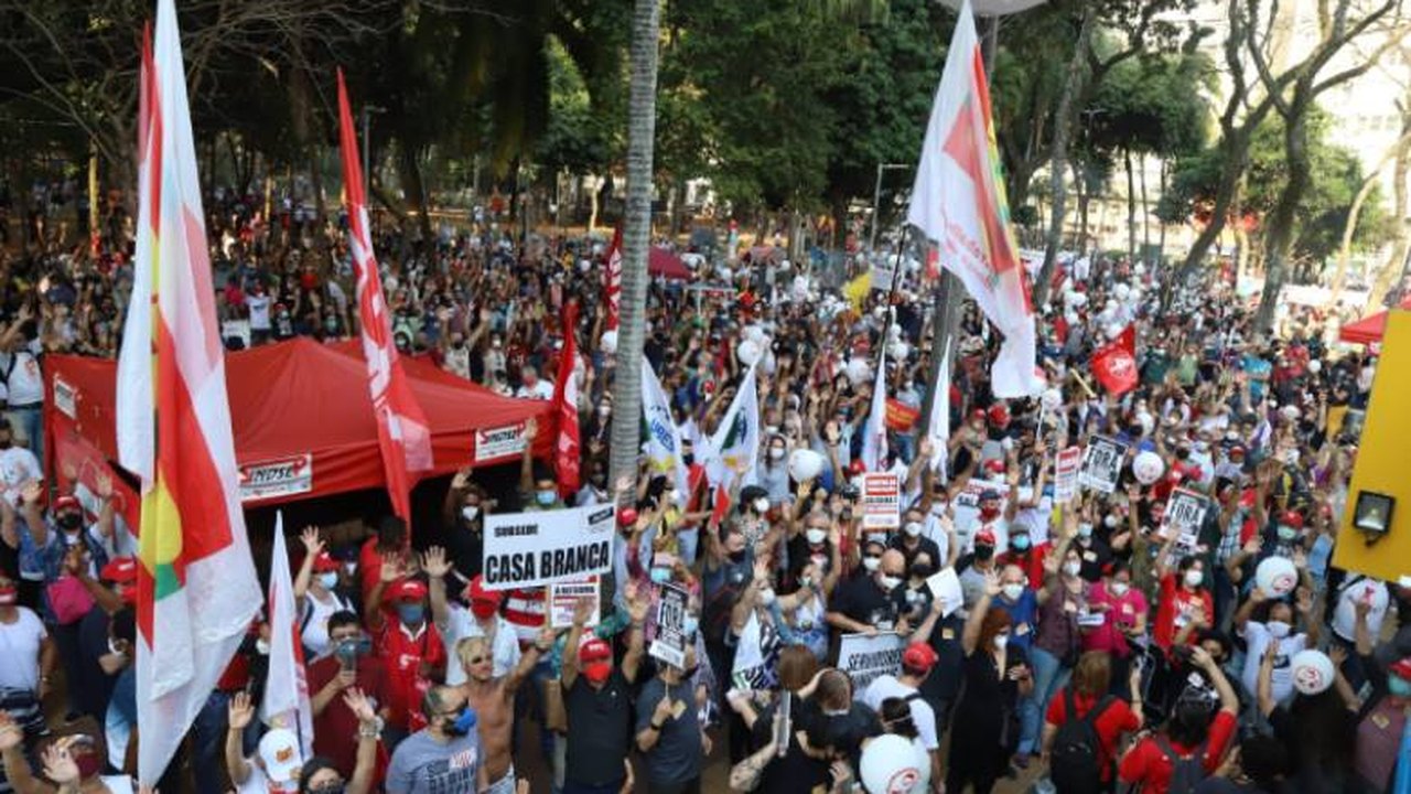 Com protestos pelo País, centrais reforçam luta contra reforma administrativa
