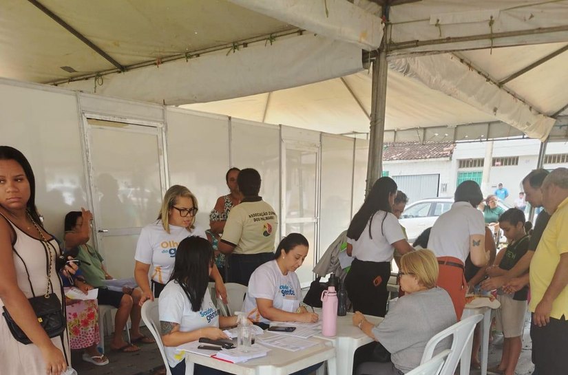 Olhar da Gente e Saúde da Gente levam atendimentos ao Tabuleiro do Martins