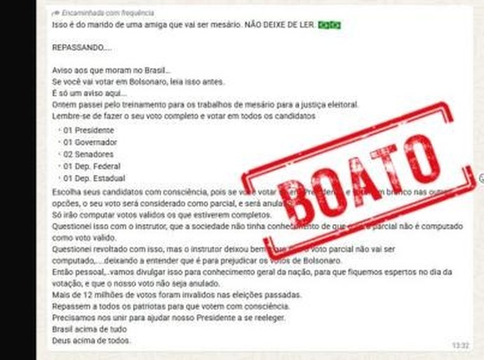 Voto nulo ou em branco para outros cargos  não anula voto para presidente