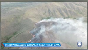 Incêndio serra de Itabaiana