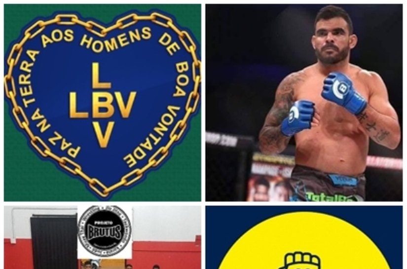 LBV, MMA Social e Thiago Jambo assistirão atletas do projeto Brutus em Marechal
